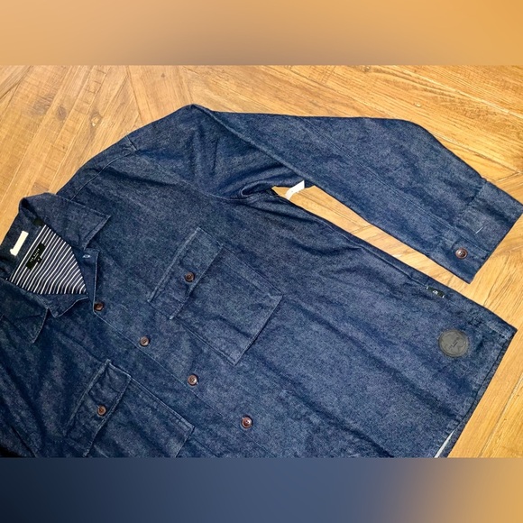 Ted Baker Baen Denim Utility Shacket size 6 - XXL (2XL) - nwt - 100% cotton - Picture 12 of 15